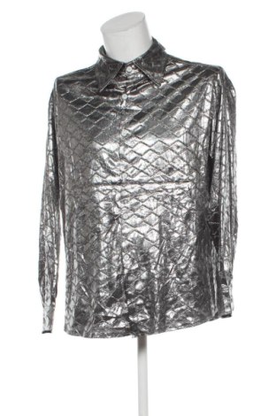 Мъжка риза Unbranded, Размер L, Цвят Сребрист, Цена 15,33 €