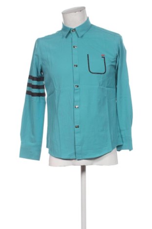 Cămașă de bărbați Unbranded, Mărime M, Culoare Albastru, Preț 145,99 Lei