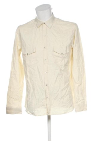 Ανδρικό πουκάμισο Unbranded, Μέγεθος XXL, Χρώμα Εκρού, Τιμή 17,99 €