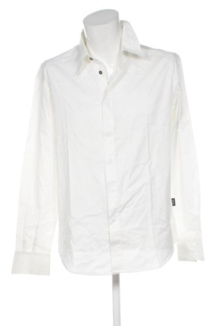 Męska koszula Versace Jeans, Rozmiar XL, Kolor Biały, Cena 282,66 zł