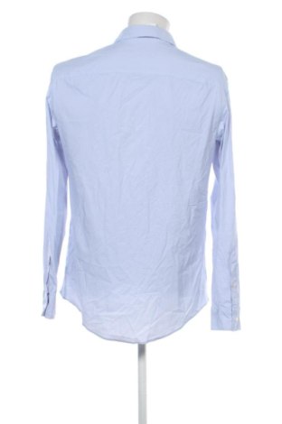 Herrenhemd Zebra, Größe L, Farbe Blau, Preis 14,74 €