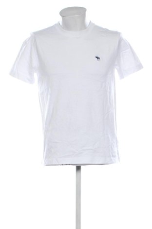 Tricou de bărbați Abercrombie & Fitch, Mărime M, Culoare Alb, Preț 107,99 Lei