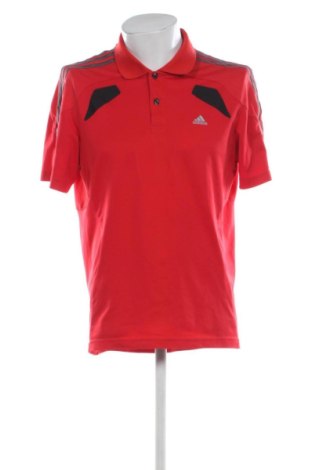 Herren Shirt Adidas, Größe L, Farbe Rot, Preis 17,99 €