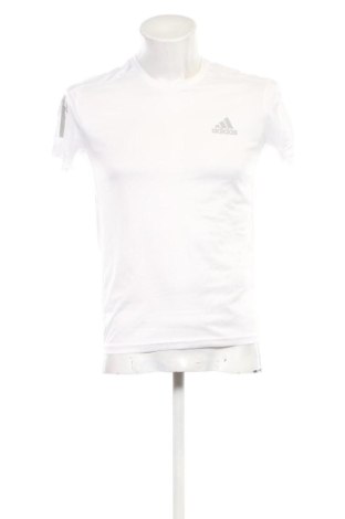 Herren T-Shirt Adidas, Größe M, Farbe Weiß, Preis € 18,99