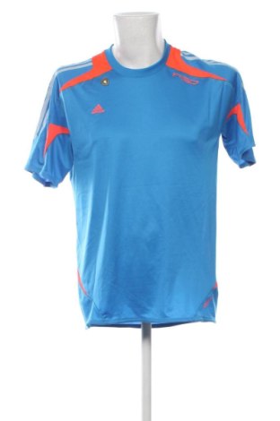 Herren Shirt Adidas, Größe L, Farbe Blau, Preis 17,99 €