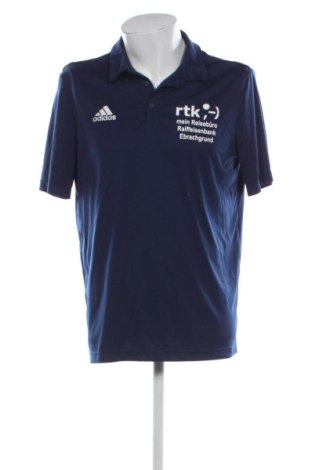 Tricou de bărbați Adidas, Mărime XXL, Culoare Albastru, Preț 85,99 Lei