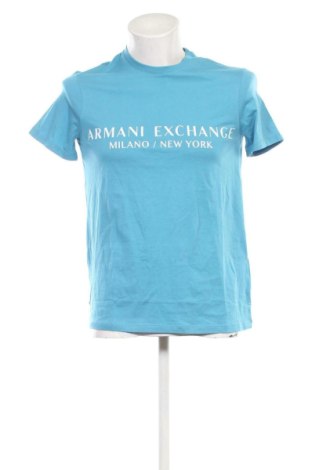 Мъжка тениска Armani Exchange, Размер M, Цвят Син, Цена 60,33 €