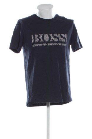 Tricou de bărbați BOSS, Mărime L, Culoare Albastru, Preț 196,99 Lei