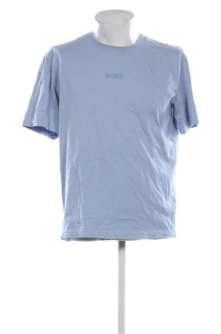 Tricou de bărbați BOSS, Mărime M, Culoare Albastru, Preț 196,99 Lei