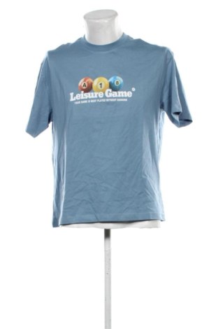 Pánské tričko  Bershka, Velikost S, Barva Modrá, Cena  469,00 Kč