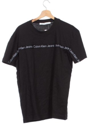Tricou de bărbați Calvin Klein Jeans, Mărime L, Culoare Negru, Preț 107,99 Lei