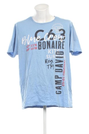 Herren T-Shirt Camp David, Größe 3XL, Farbe Blau, Preis € 14,00