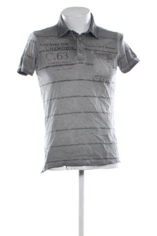 Herren Shirt Camp David, Größe S, Farbe Grau, Preis 17,99 €