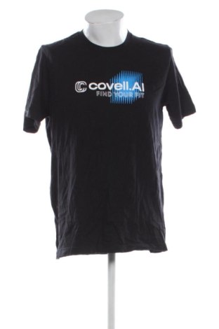 Męski T-shirt Canvas, Rozmiar XL, Kolor Czarny, Cena 51,99 zł