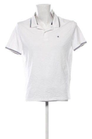 Męski T-shirt Champion, Rozmiar L, Kolor Biały, Cena 53,99 zł