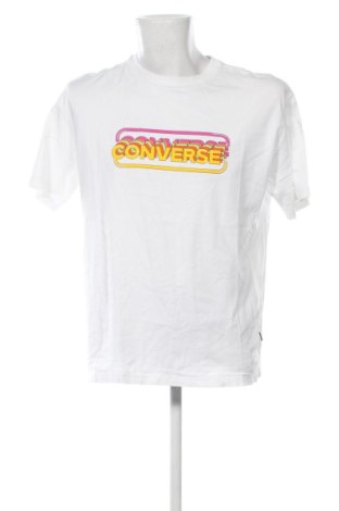 Męski T-shirt Converse, Rozmiar M, Kolor Biały, Cena 74,01 zł