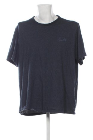 Ανδρικό t-shirt Decathlon, Μέγεθος 4XL, Χρώμα Μπλέ, Τιμή 10,00 €