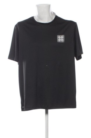 Męski T-shirt Decathlon, Rozmiar XXL, Kolor Czarny, Cena 56,99 zł