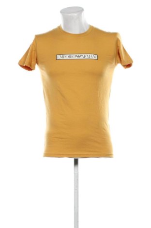 Tricou de bărbați Emporio Armani, Mărime L, Culoare Galben, Preț 361,99 Lei