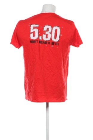 Мъжка тениска Fruit Of The Loom, Размер L, Цвят Червен, Цена 10,22 €