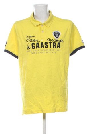 Herren T-Shirt Gaastra, Größe 3XL, Farbe Gelb, Preis € 65,57