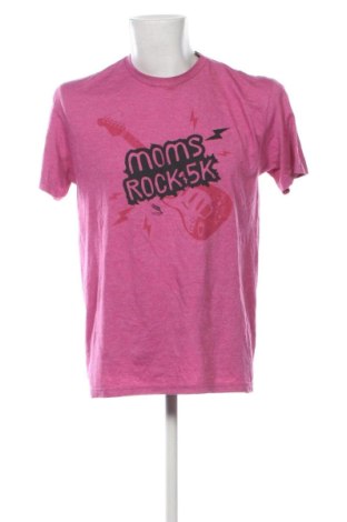 Tricou de bărbați Gildan, Mărime L, Culoare Roz, Preț 60,99 Lei