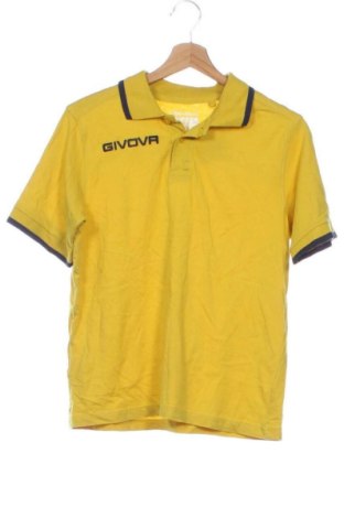 Męski T-shirt Givova, Rozmiar XS, Kolor Żółty, Cena 51,99 zł