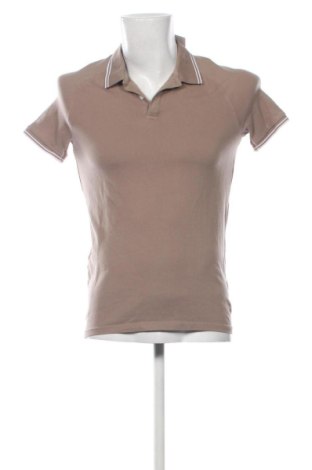 Męski T-shirt H&M, Rozmiar S, Kolor Brązowy, Cena 53,58 zł