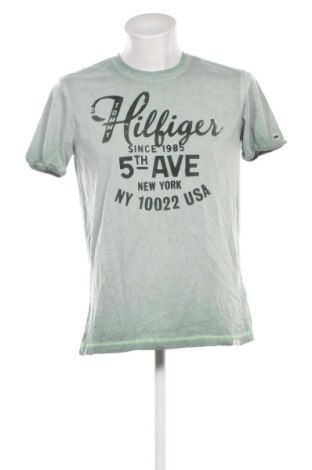 Męski T-shirt Hilfiger Denim, Rozmiar L, Kolor Kolorowy, Cena 110,99 zł
