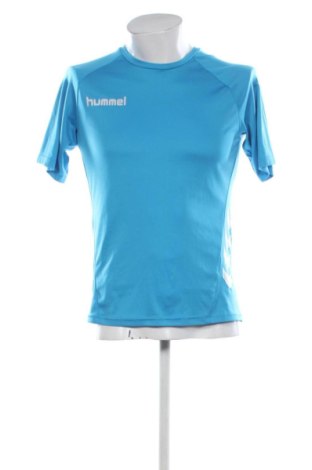 Herren T-Shirt Hummel, Größe M, Farbe Blau, Preis € 13,99