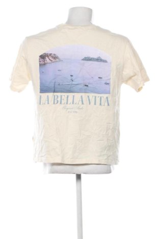 Herren Shirt Jack & Jones, Größe M, Farbe Ecru, Preis 21,99 €