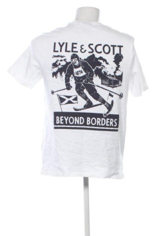 Férfi póló Lyle & Scott, Méret S, Szín Fehér, Ár 8 174 Ft
