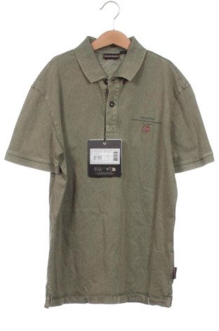 Férfi póló Napapijri, Méret XS, Szín Zöld, Ár 31 749 Ft