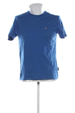 Herren Shirt Napapijri, Größe M, Farbe Blau, Preis 27,99 €