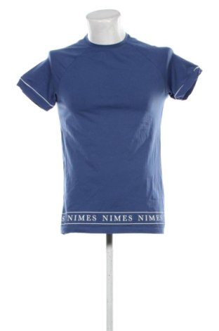 Męski T-shirt Nimes, Rozmiar S, Kolor Niebieski, Cena 58,94 zł