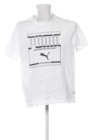 Tricou de bărbați PUMA, Mărime XL, Culoare Alb, Preț 194,97 Lei