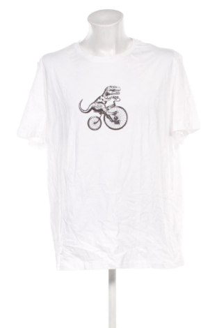 Pánske tričko  Pier One, Veľkosť 4XL, Farba Biela, Cena  18,95 €