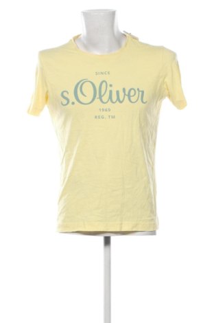 Herren T-Shirt S.Oliver, Größe M, Farbe Gelb, Preis € 10,99