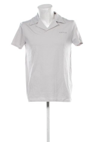 Męski T-shirt SikSilk, Rozmiar L, Kolor Szary, Cena 123,99 zł