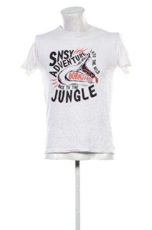 Férfi póló Sinsay, Méret M, Szín Fehér, Ár 771 Ft