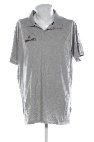 Herren T-Shirt Spalding, Größe 4XL, Farbe Grau, Preis € 12,99