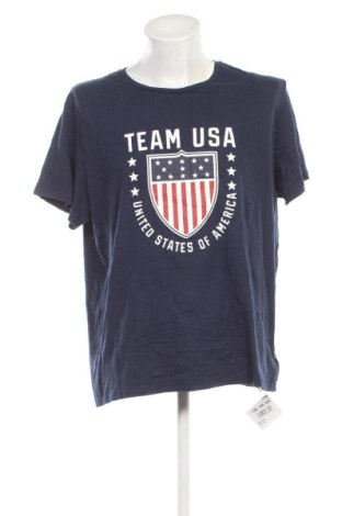 Tricou de bărbați Team Usa, Mărime XXL, Culoare Albastru, Preț 54,99 Lei