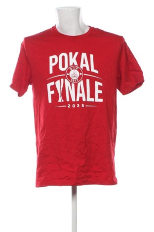 Męski T-shirt Tee Jays, Rozmiar XL, Kolor Czerwony, Cena 40,99 zł