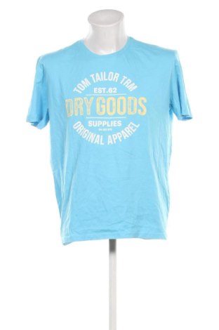 Męski T-shirt Tom Tailor, Rozmiar XL, Kolor Niebieski, Cena 40,99 zł