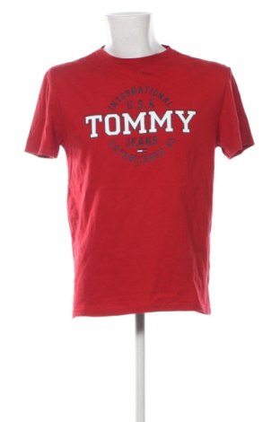 Herren T-Shirt Tommy Jeans, Größe M, Farbe Rot, Preis € 19,77