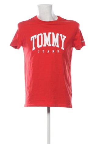 Herren T-Shirt Tommy Jeans, Größe M, Farbe Rot, Preis € 19,10