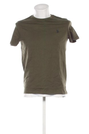 Męski T-shirt U.S. Polo Assn., Rozmiar M, Kolor Zielony, Cena 166,99 zł