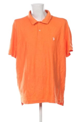 Herren Shirt U.S. Polo Assn., Größe XXL, Farbe Orange, Preis 31,99 €
