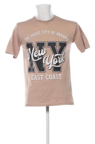 Męski T-shirt Unbranded, Rozmiar M, Kolor Beżowy, Cena 48,23 zł