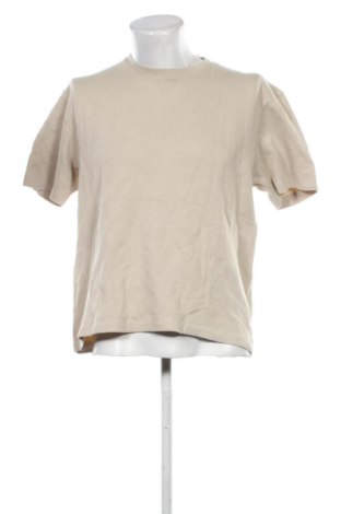 Tricou de bărbați Zara, Mărime M, Culoare Ecru, Preț 50,99 Lei